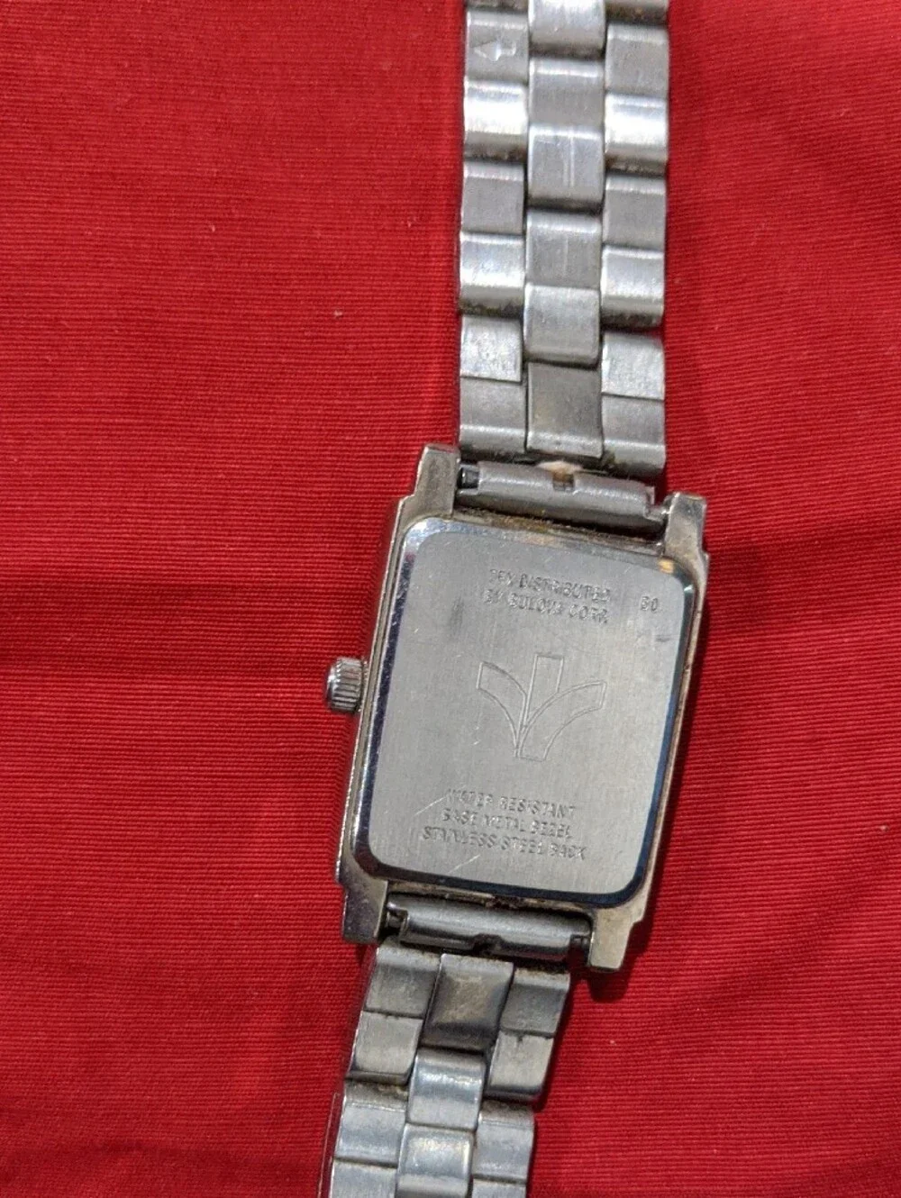 Tfx By Bulova Silver Square Dial Women's Bracelet Watch